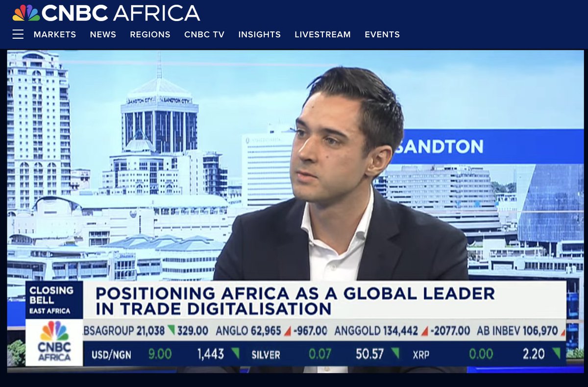 iota's tweet image. Watch @DomSchiener live on @CNBC as he explains ADAPT, a public digital infrastructure connecting Africa with seamless cross-border trade, instant payments &amp;amp; secure digital identities. 🔗cnbcafrica.com/live