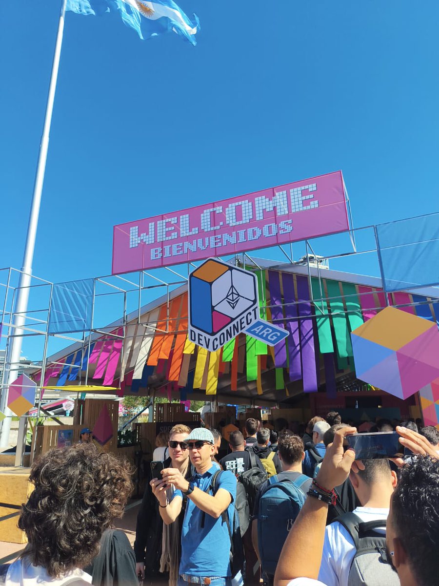 Scenes from Bienvenidos 🇦🇷, met fresh faces, built solid connections, and showed strong representation.

Blockfuse Labs, <a href="/BlockCMA/">Blockchain Masters Academy</a>, <a href="/EthJos_/">ETHJos | ethjos.eth</a>, and <a href="/EthBenue/">EthBenue</a> are well represented.

<a href="/EFDevcon/">Ethereum Devcon</a> vibes are unmatched.