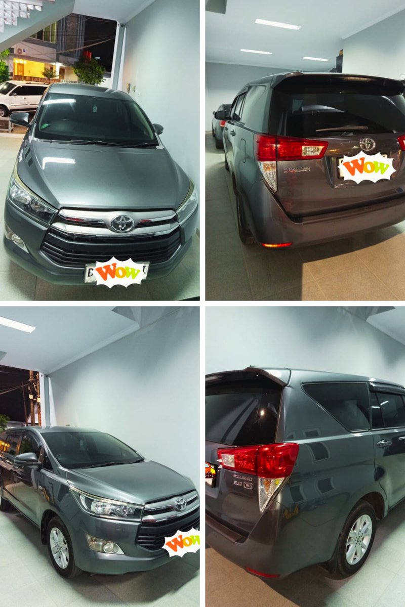 LIZIGHIFSPORT's tweet photo. Bismillahirrahmanirrahim, jual cepat Innova G AT Bensin 2019 . Harga 240. Tanya tanya spek langsung wa :0895359636396 https://t.co/Xntq3ZcKMK