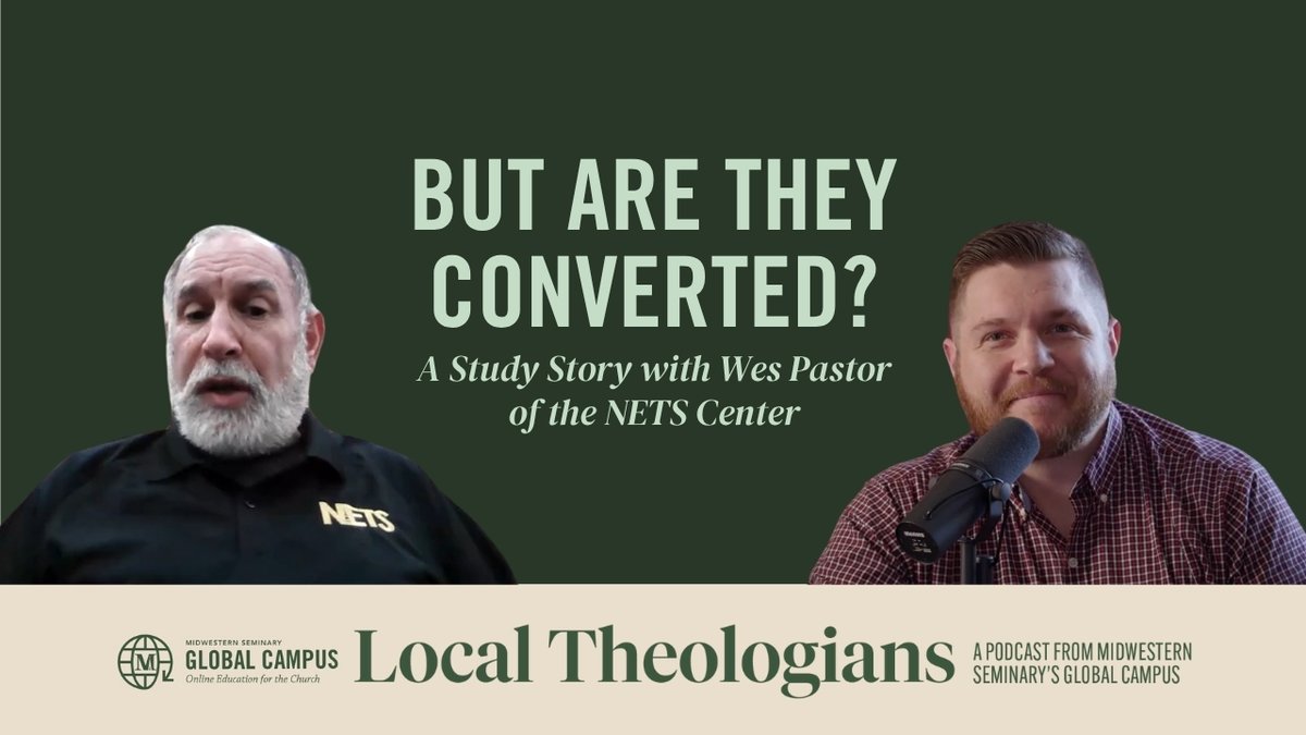 LocalTheoPod's tweet image. When Wes Pastor, Director of the @NETScenter, learned about Jonathan Edwards&apos;s doctrine of conversion, he had to re-evaluate his ministry. 

New episode available now wherever you listen! Links below.