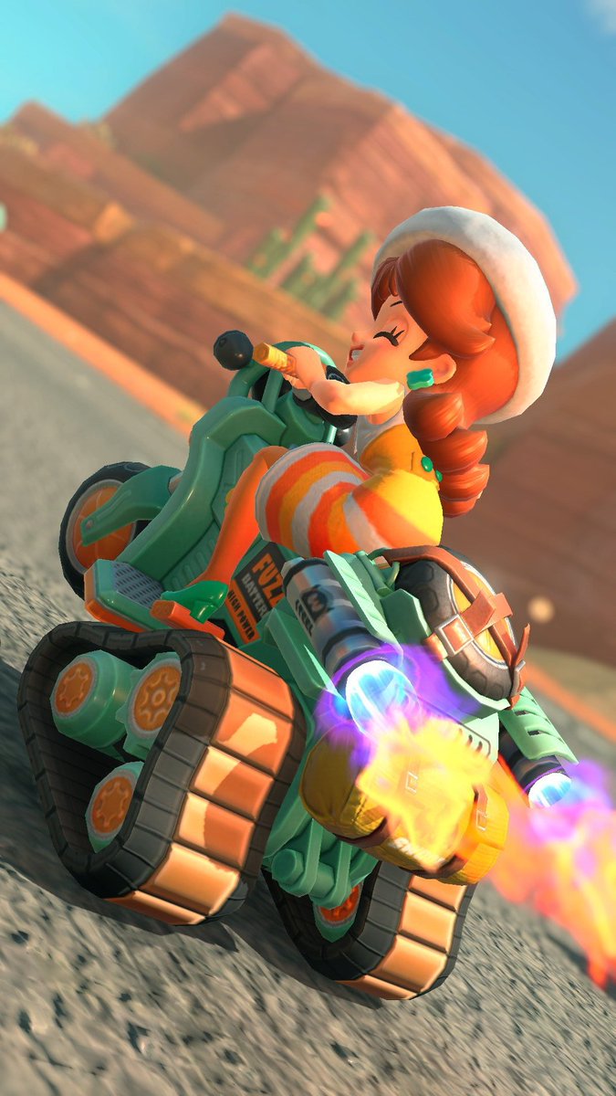 DaisyShutterbug's tweet image. #MarioKartWorld  #PrincessDaisy
#マリオカートワールド写真部