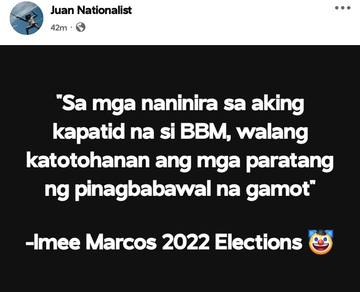 _MIGZ29's tweet image. ᴀɴᴏ ɴᴀ, @SenImeeMarcos ?