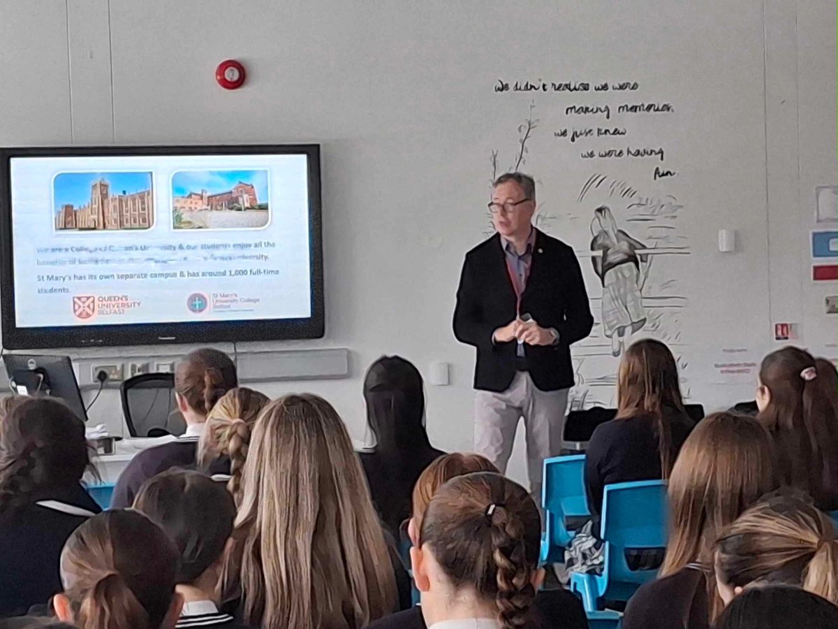 St Mary’s University College Belfast tweet media