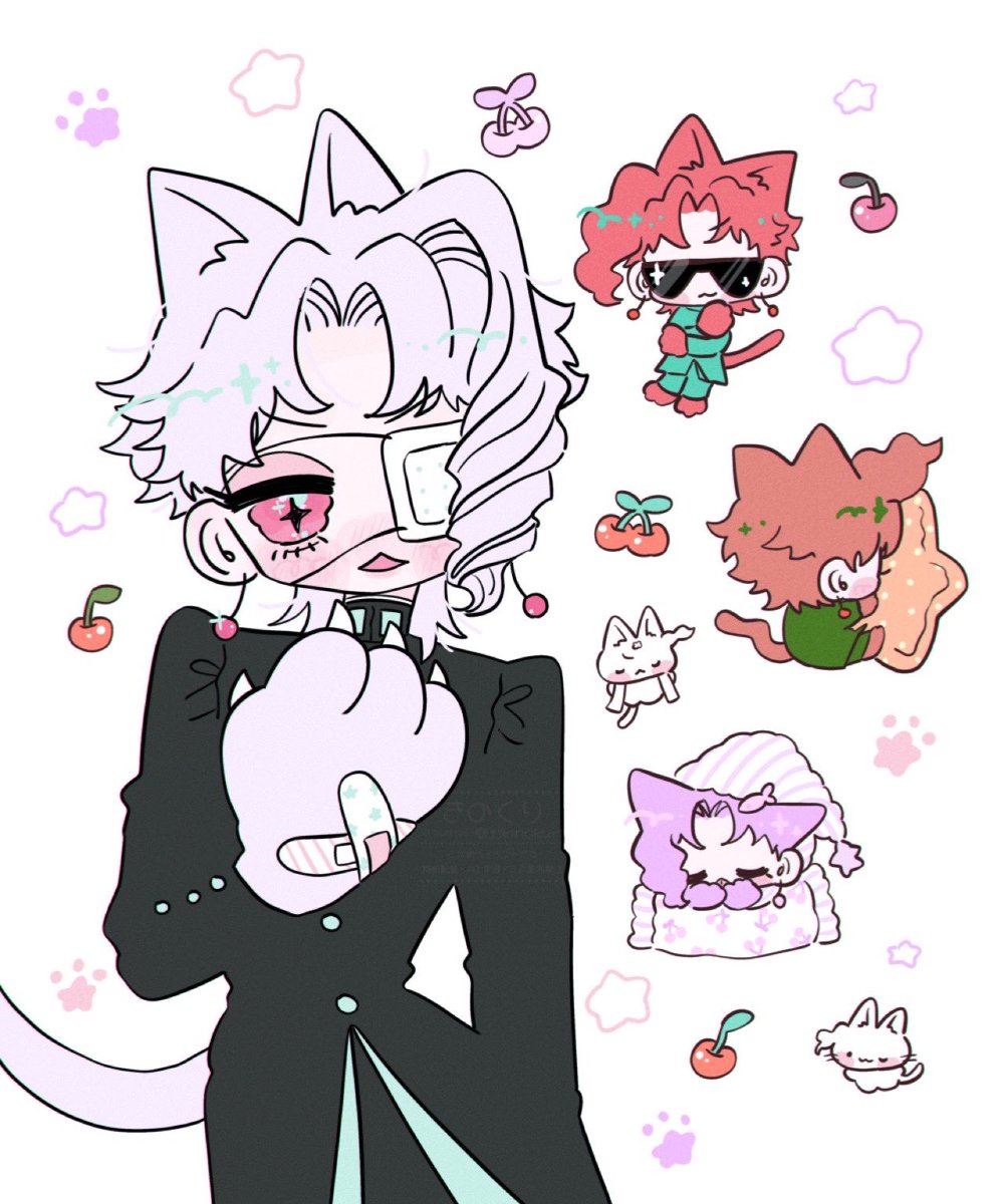 jjkinokuri's tweet image. にゃんこ院ฅ ˆ.  ̫.ˆ 🍒⋆꙳✮