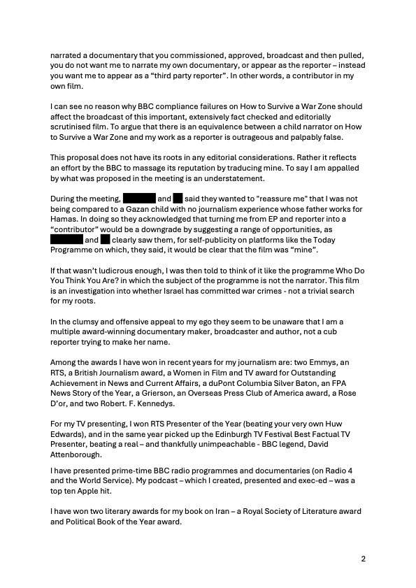 ramitanavai's tweet image. I’m posting this because the BBC continue to spread mistruths about why they dropped our film. And more critically, because whoever fills these important shoes will be under even more pressure over coverage of Israel &amp;amp; Palestine, and there needs to be some truth in this debate.