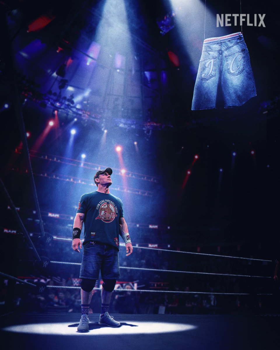 NetflixES's tweet image. Se va el icono, pero la leyenda de John Cena será eterna ❤️