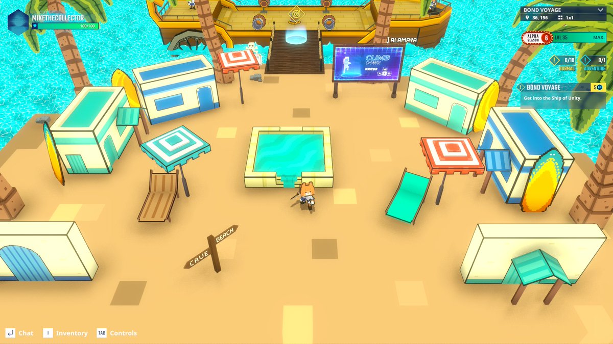 Be in the square pool or be square. <a href="/TheSandboxGame/">The Sandbox</a>  tsbga.me/TheSandbox