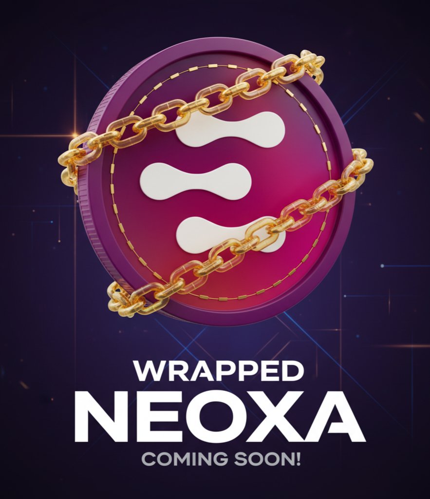 NeoxaNet's tweet image. Neoxa has always traded on CoinEx and other exchanges, and soon Neoxa will go crosschain. 

This unlocks easy DEX trading and seamless Play2Earn gaming across chains. Wrapped and native Neoxa will be one click apart. 

Still the same $NEOX blockchain, with more opportunities!