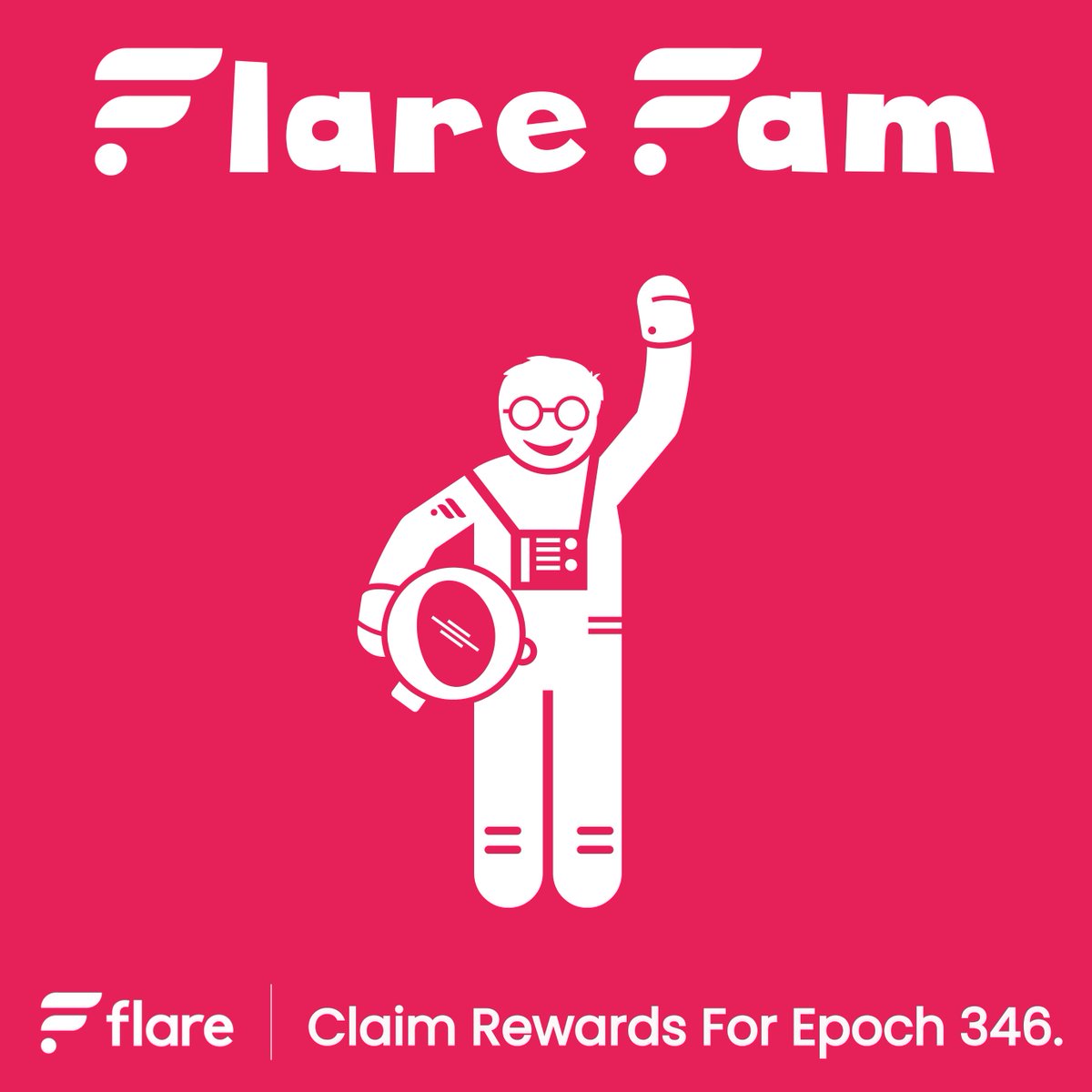 BrukerikkenavnJ's tweet image. Claim rewards for epoch 346, #FlareFam! ☀️ Have a great week! 😄
#FlareNetwork #FTSO #Rewards $FLR
