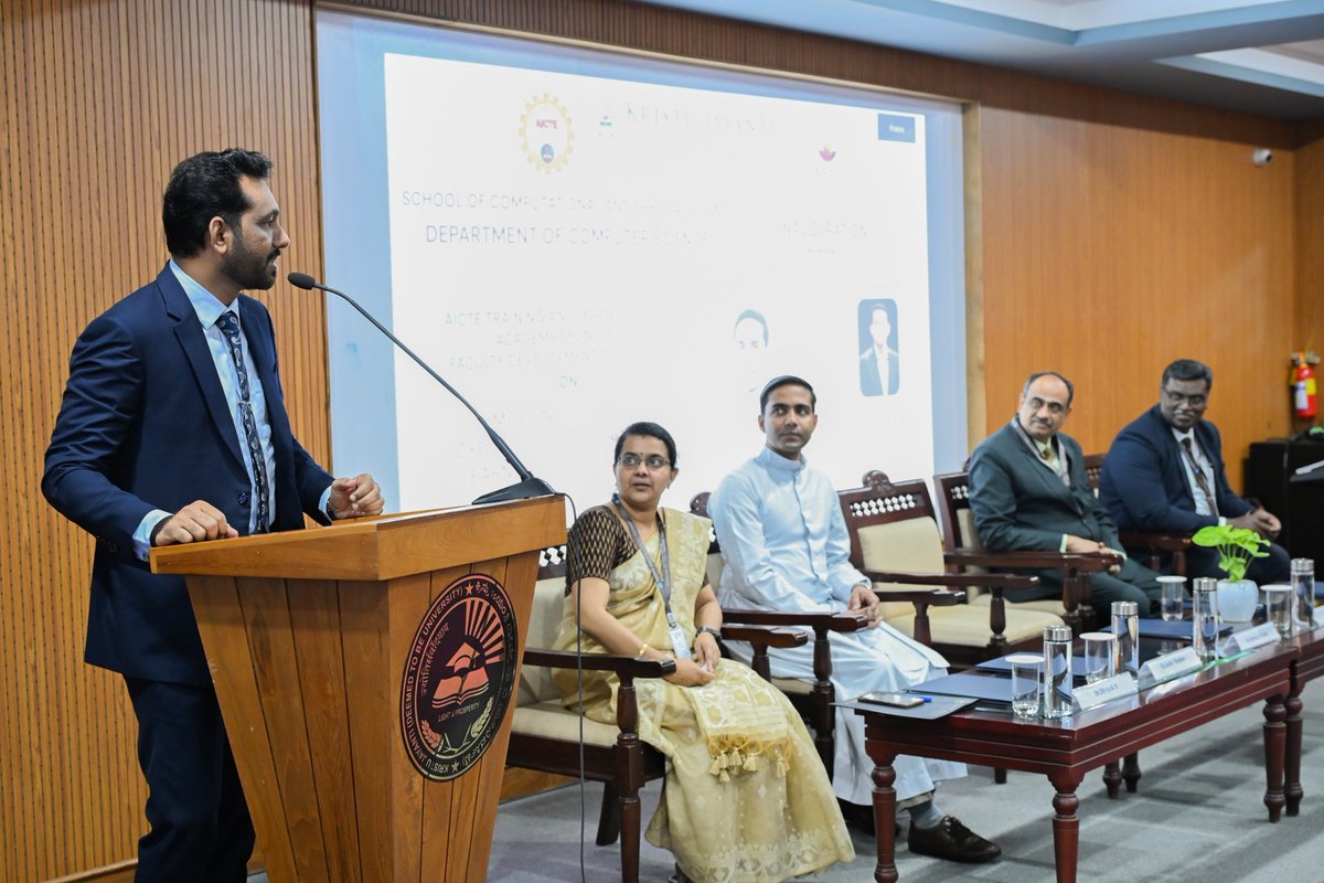 augustinekju's tweet image. AICTE-ATAL FDP on Emerging Trends in Cybersecurity at @KristuJayantiU!

A week of hands-on learning, expert insights &amp;amp; future-ready skills.

kristujayanti.edu.in

#Cybersecurity #ATALAcademy #AICTE #FDP2025 #TechEducation #FutureSkills #CyberAwareness