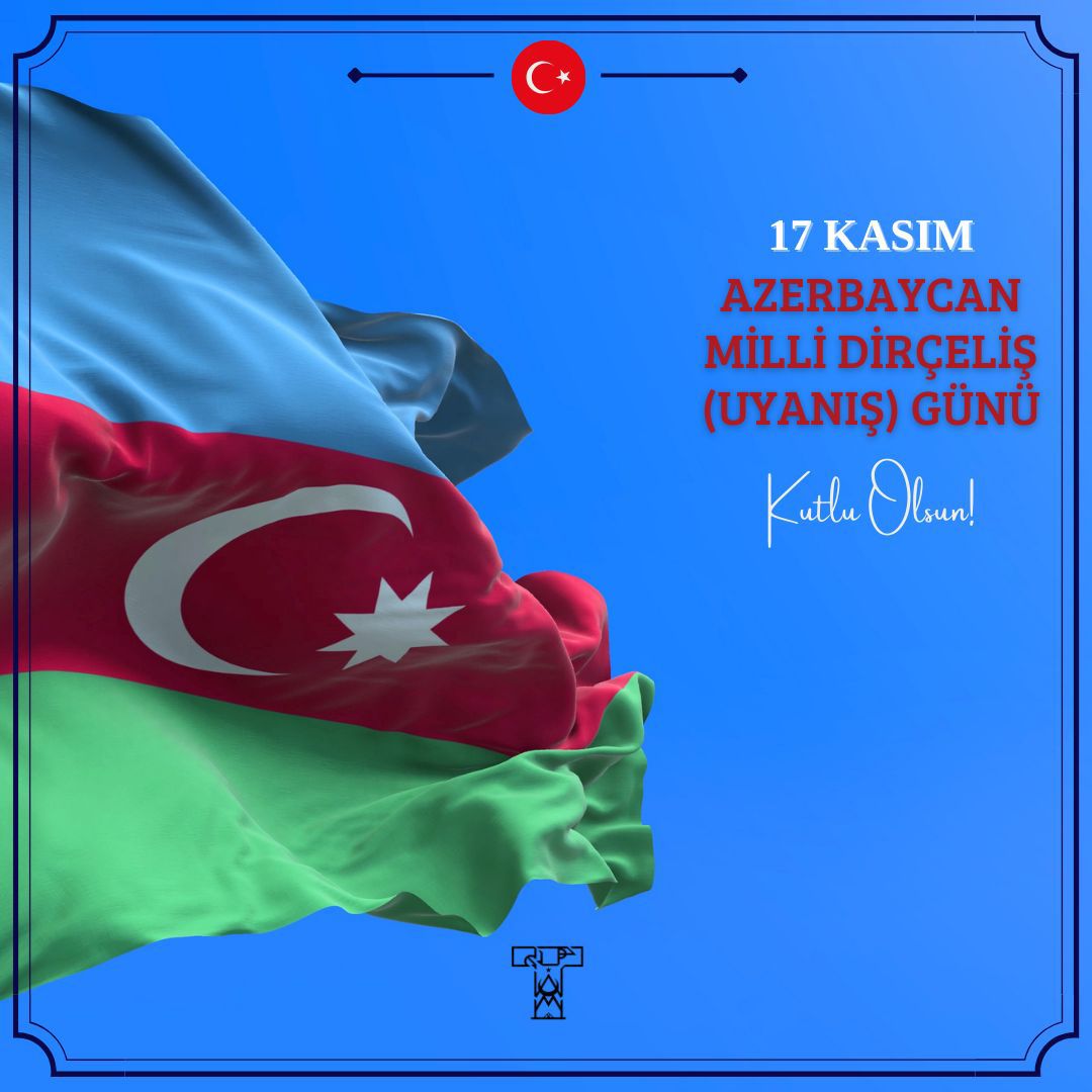 Milli uyanış ruhuyla 37 yıl önce bağımsızlığa yürüyen, Can #Azerbaycan'ımızın Milli Diriliş Günü kutlu olsun.🇹🇷🇦🇿