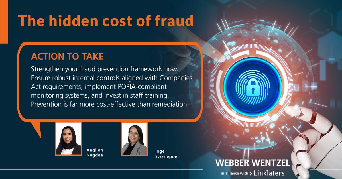 The hidden cost of fraud: South African retailers face a stark reality: Every ZAR 1 lost to fraud costs the organisation ZAR 3.10 when factoring in investigations, regulatory fines, including fines under POPIA for data breaches, legal fees, and operational disruption.

In today’s