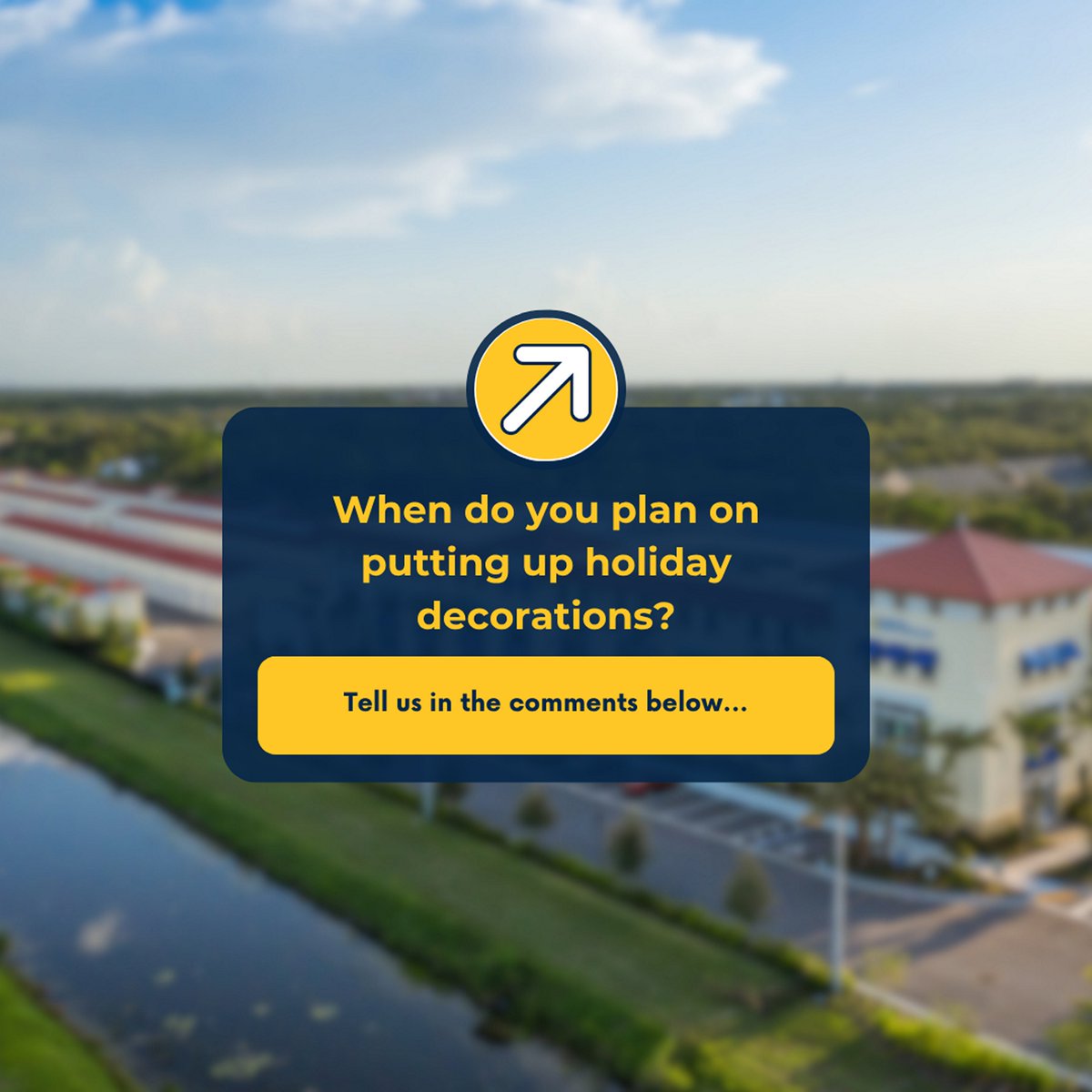 CompassStorage's tweet image. The holidays are right around the corner! 🎄✨ We want to know — when do you plan on putting up your holiday decorations? 🎁🎅#CompassSelfStorage #HolidayDecor #StorageSolutions #InteractivePost #FestiveSeason