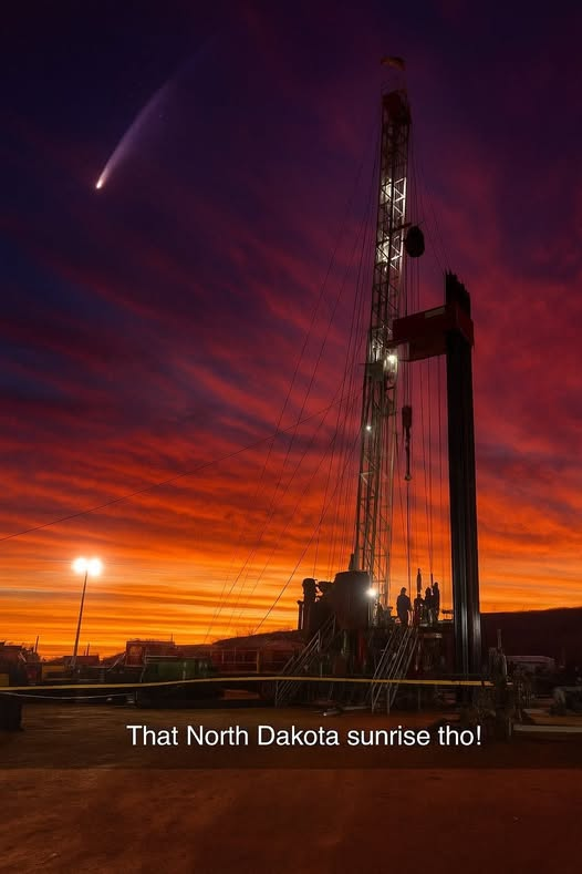 Good morning from North Dakota