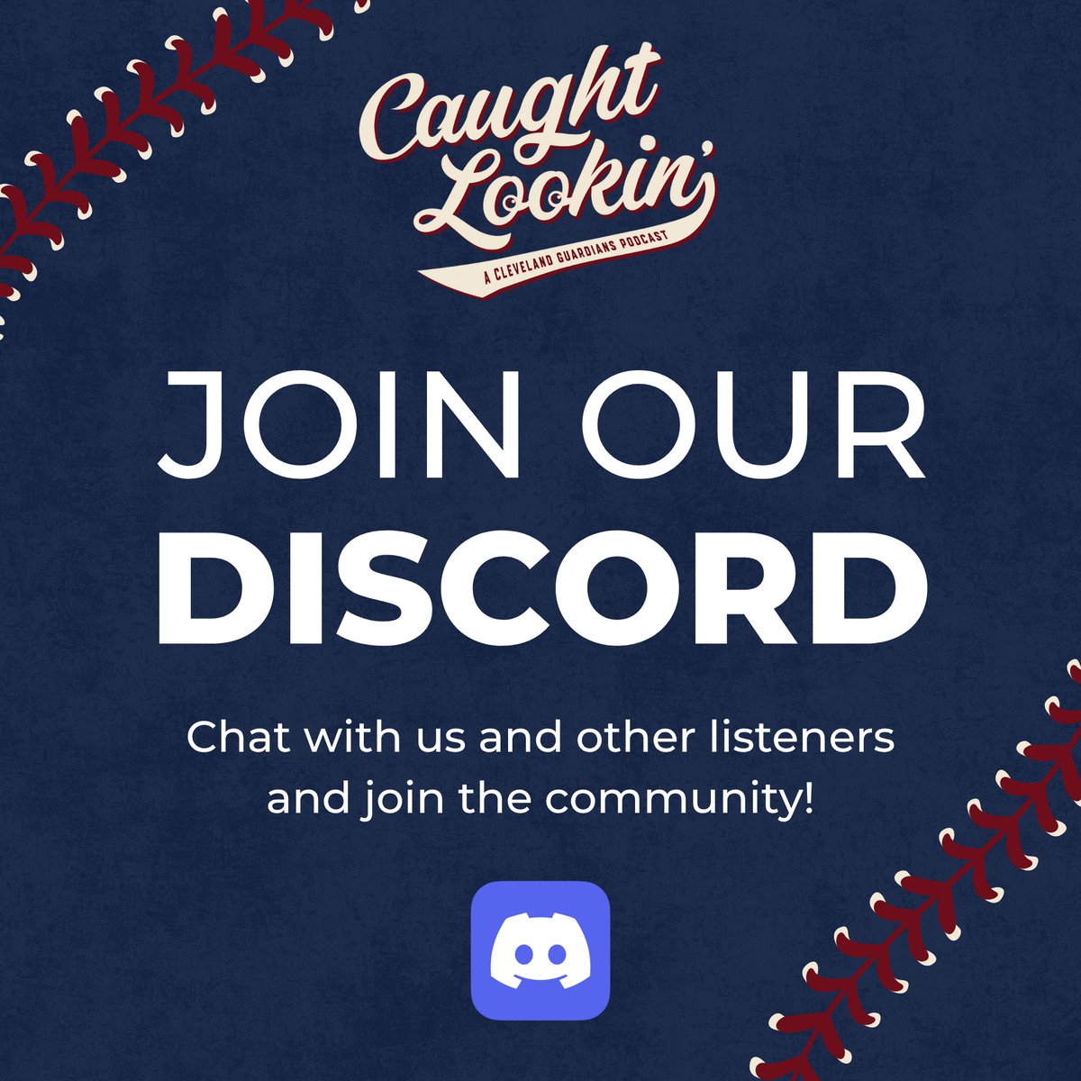CaughtLookinCLE's tweet image. 🚨 WE HAVE A DISCORD! 🚨

Come hang out with the Caught Lookin’ community! ⚾✨

Chat baseball, trades, cards, chaos, vibes — all in one place.

Join us here 👇
💬 discord.gg/K4frp3Ysa8

Be cool, have fun, talk Guards. 💙🔥