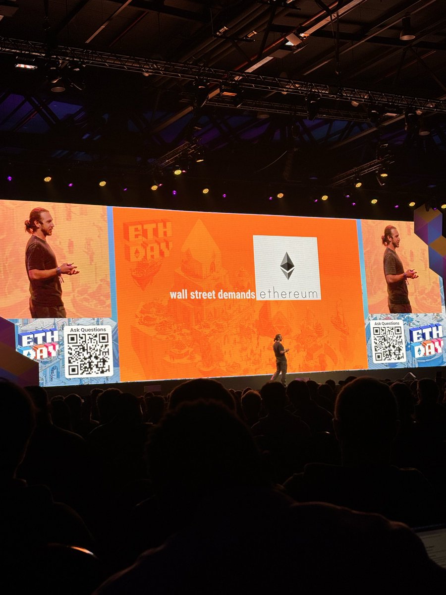 Wall Street demands Ethereum.

Welcome back, <a href="/dannyryan/">dannyryan</a> !