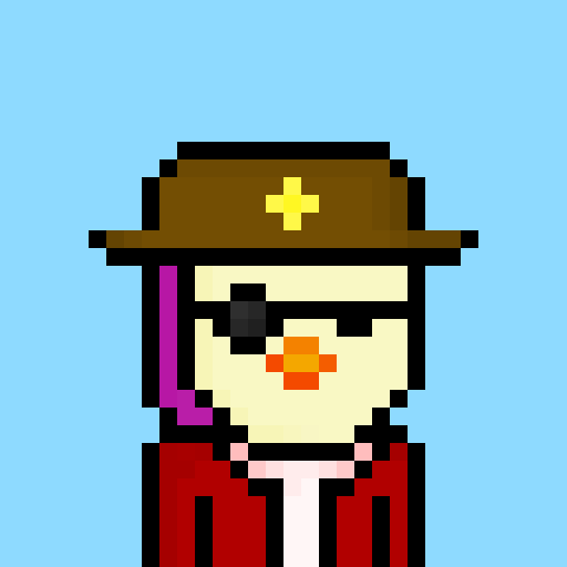PuffyPenguKas's tweet photo. 💘 Penguland Bounty Announcement 💘 (2/6)

Edition #300
Bounty: 5,000 KAS

Attributes 👇

Background - Penguland (95%)
Fur - Pink (44.3%)
Eyes - EyePatch (3.3%)
Body - SantaSuit (0.5%)
Head - Cowboy (2.5%)

Mint $PUFFYPENGU now for just 300 $KAS! 🖨️

#Kaspa #PuffyPenguins #NFT https://t.co/Mqd63k2aZf
