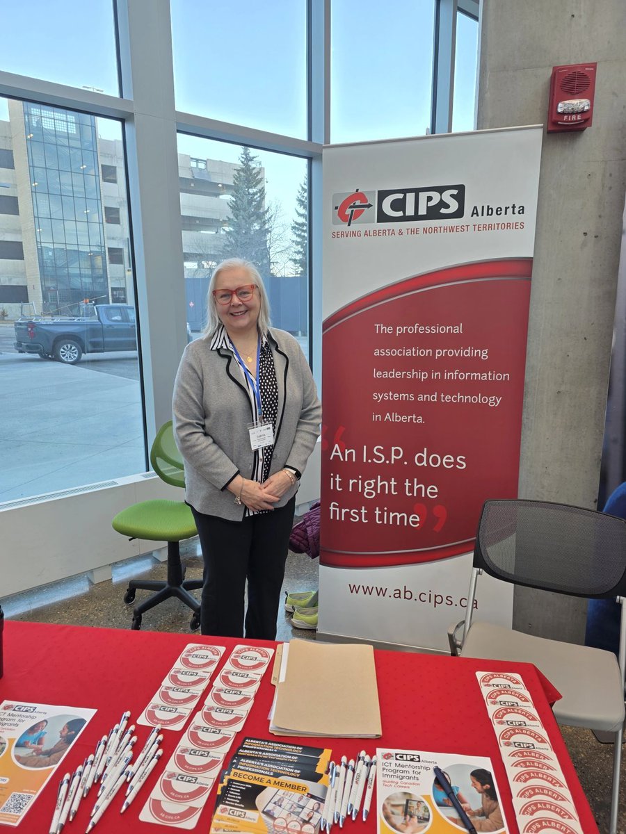 CIPS's tweet image. “An I.S.P. does it right the first time.”

Last week at the DAMA Conference Sabina showcased the I.S.P.—Canada’s only legally recognized IT designation (cips.ca/certification) and the CIPS Alberta Mentorship Program for Immigrants (ab.cips.ca/mentorship/)

#ITCertification