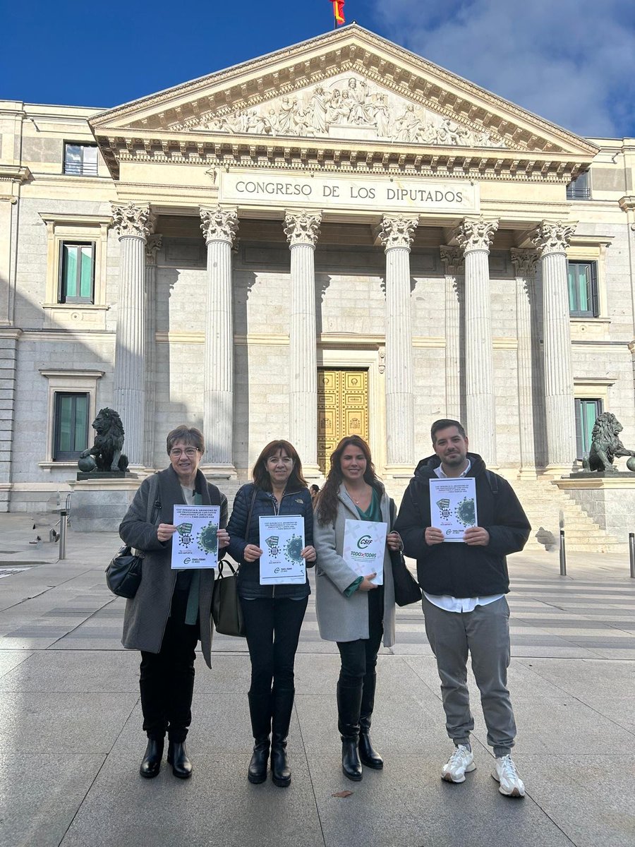 CSIFSanidadNaci's tweet image. 🟢 CSIF, presente en la Jornada Sociolaboral de #COVID Persistente en el Congreso.

Nuestra Secretaria Nacional de #PRL, Encarna Abascal, participa en la mesa sobre problemática laboral.

📋 Rellena nuestra Encuesta: csif.es/es/articulo/na…

💬 Tu opinión nos importa.