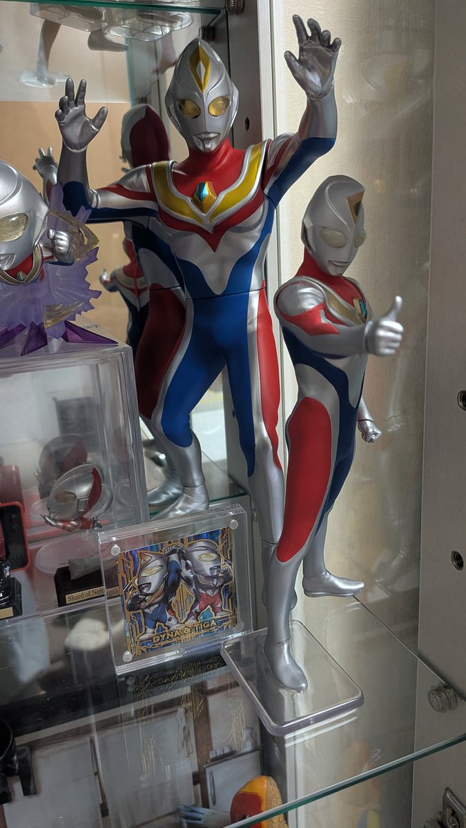 新しく作ったTDスペシャルのアクリルブロックはやっぱここに置いとかん