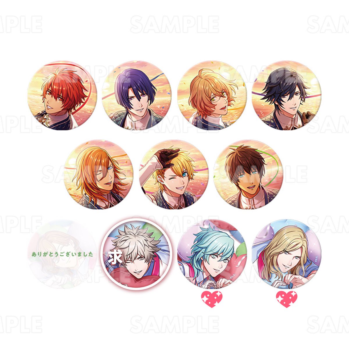 交換】AGF 缶バッジ Thanks for you! エクストラVer. ｢SHINING｣ 譲：音