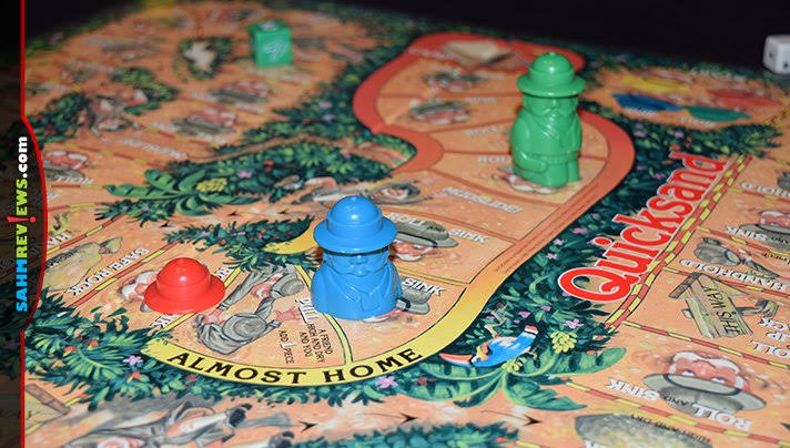 ScarredForLife2's tweet image. Thanks to countless scenes of peril in films, TV shows, books and comics, I thought quicksand would feature in my life a lot more than it did. Parker Bros. even released QUICKSAND the board game in 1989! The playing pieces cleverly came apart to replicate sinking into oblivion...
