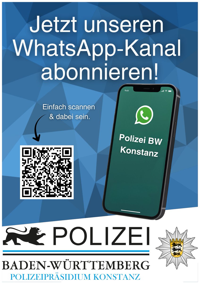 🚨 Unser WhatsApp-Kanal startet am 01.12. – ihr könnt ihn aber jetzt schon abonnieren, um direkt von Anfang an dabei zu sein! 🚨

📲 Einfach den QR-Code im Bild scannen und direkt folgen.

👉 Teilt das Bild oder den Beitrag gerne mit Freunden, Familie und Bekannten!