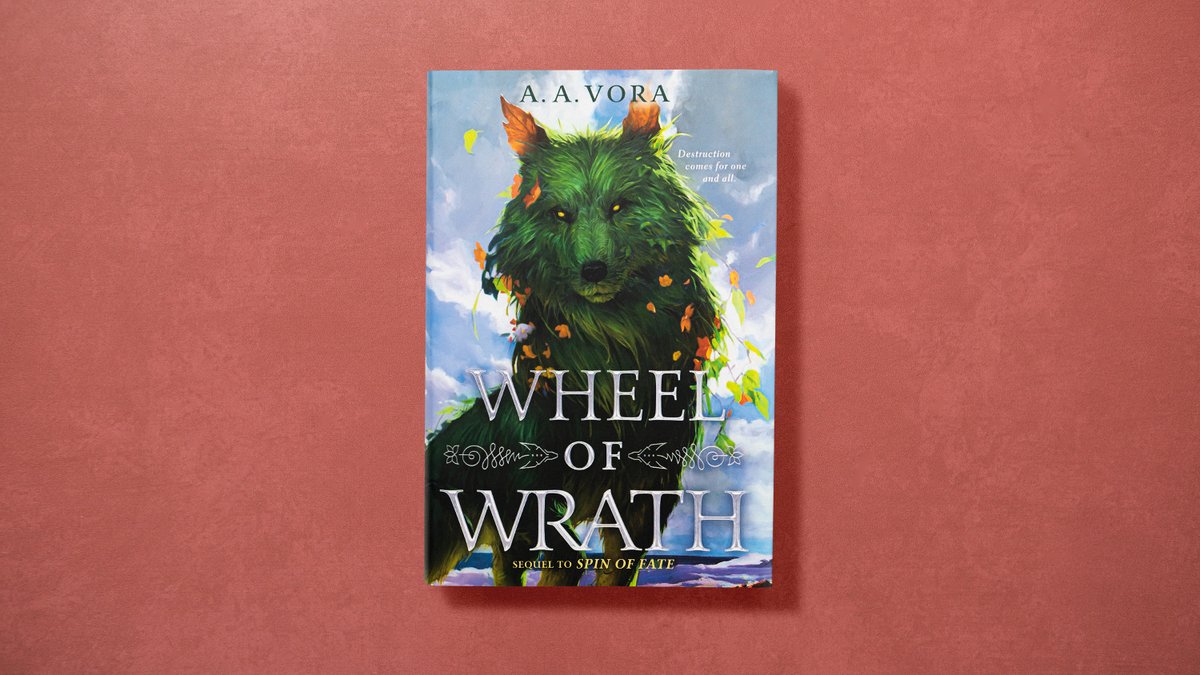 PenguinTeen's tweet photo. Happy #BookBirthday, @a2vora!

WHEEL OF WRATH is on shelves today. 🎉 https://t.co/K7OXYG5vOC