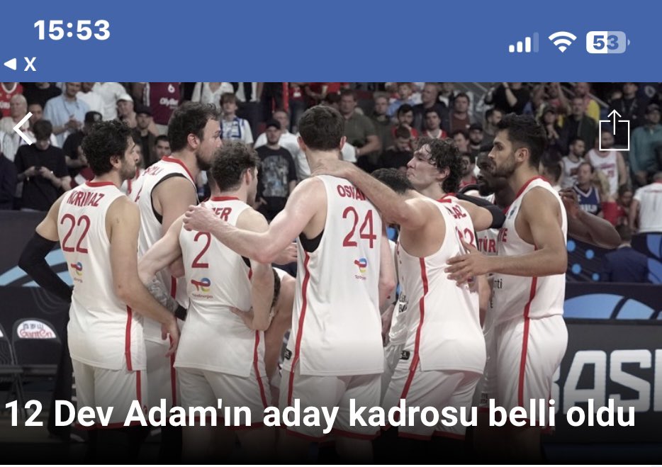 Cups54's tweet image. #12DEVADAM Aday kadrosu belli oldu