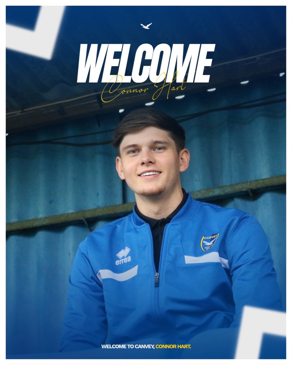 Welcome to Canvey, Connor. 💛

The centre-midfielder made his debut for the Gulls on the weekend after entering the action in the second-half. 📝