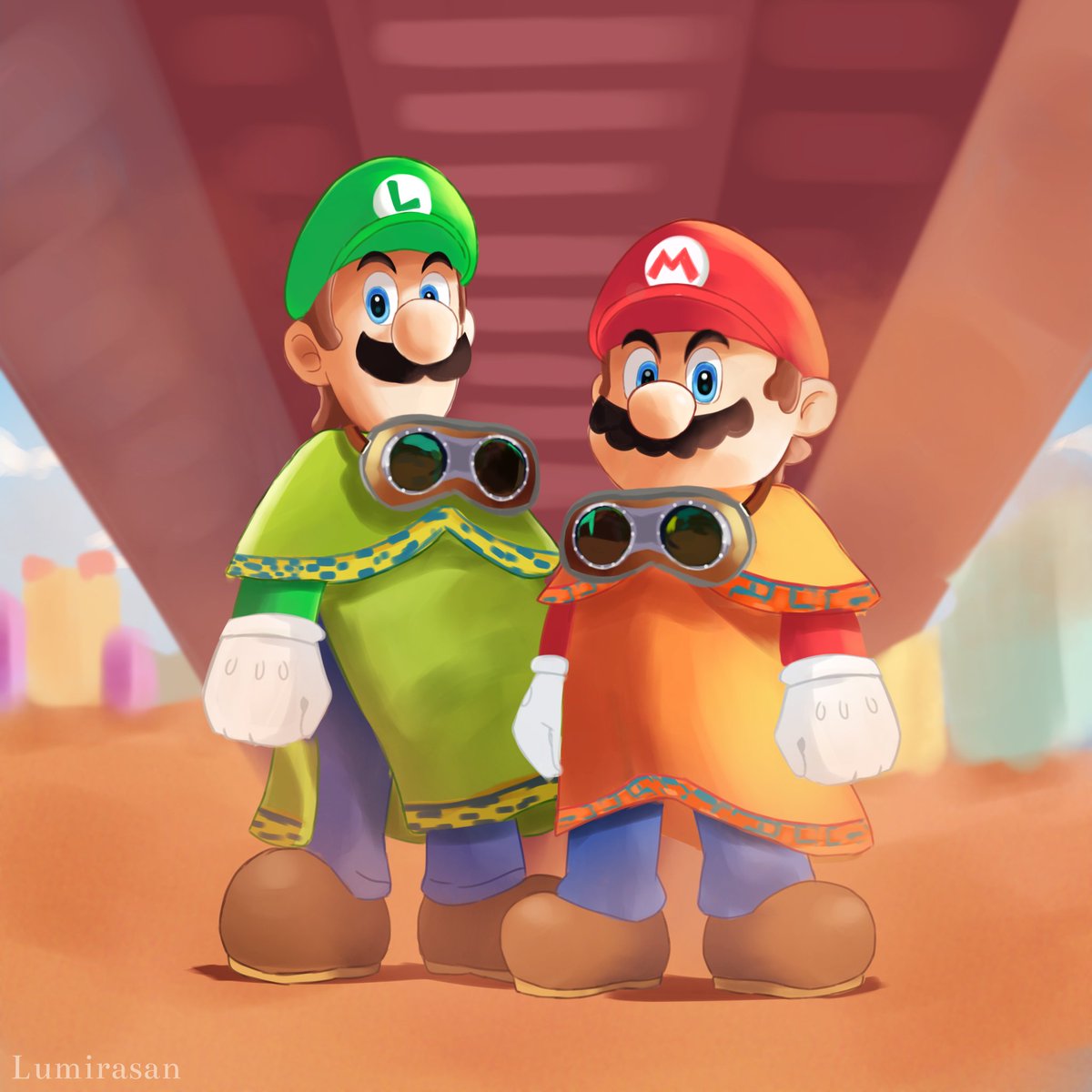 Lumirasan's tweet image. #SuperMarioGalaxy #supermariogalaxymovie #mario #nintendo #luigi
