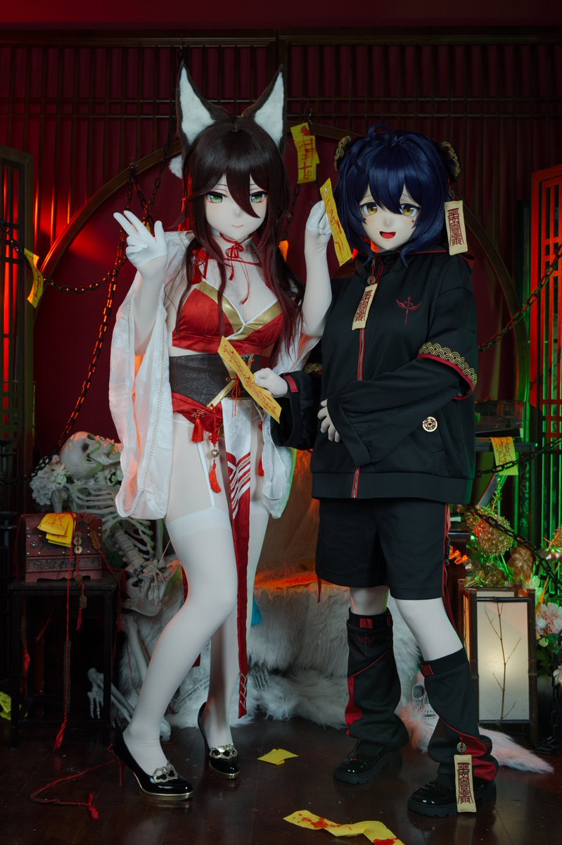 哦吼仙子（狐狸起的）和小僵尸（雾
僵尸：<a href="/wmliyin/">立音喵</a>