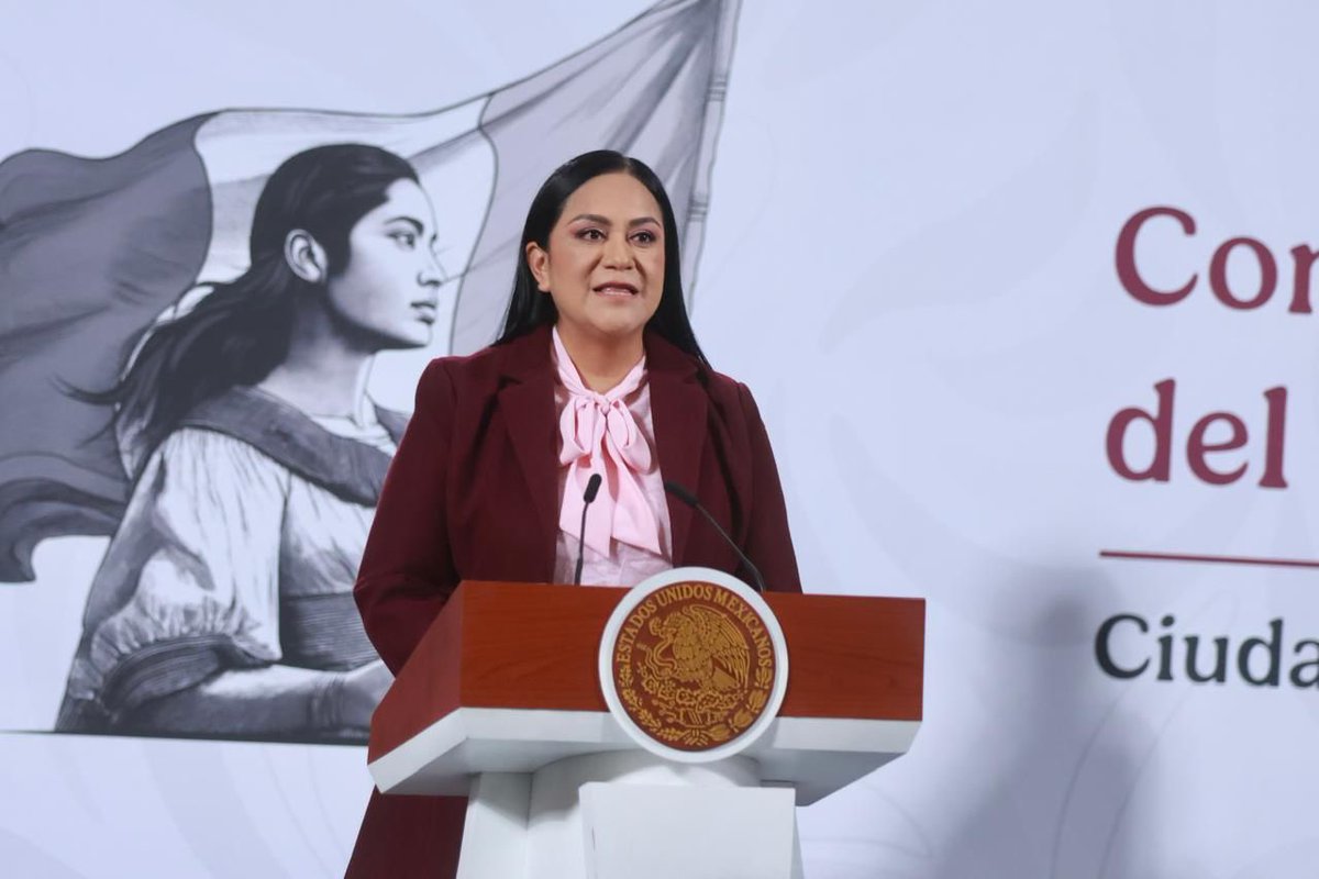 A_MontielR's tweet image. 💜En la #MañaneraDelPueblo, junto a la presidenta @Claudiashein, informé que casi 2 millones de mujeres de 60, 61 y 62 años recibirán por primera vez su pago de la #PensiónMujeresBienestar entre el 18 y 21 de noviembre.

El pago se realizará de acuerdo con la letra del primer…