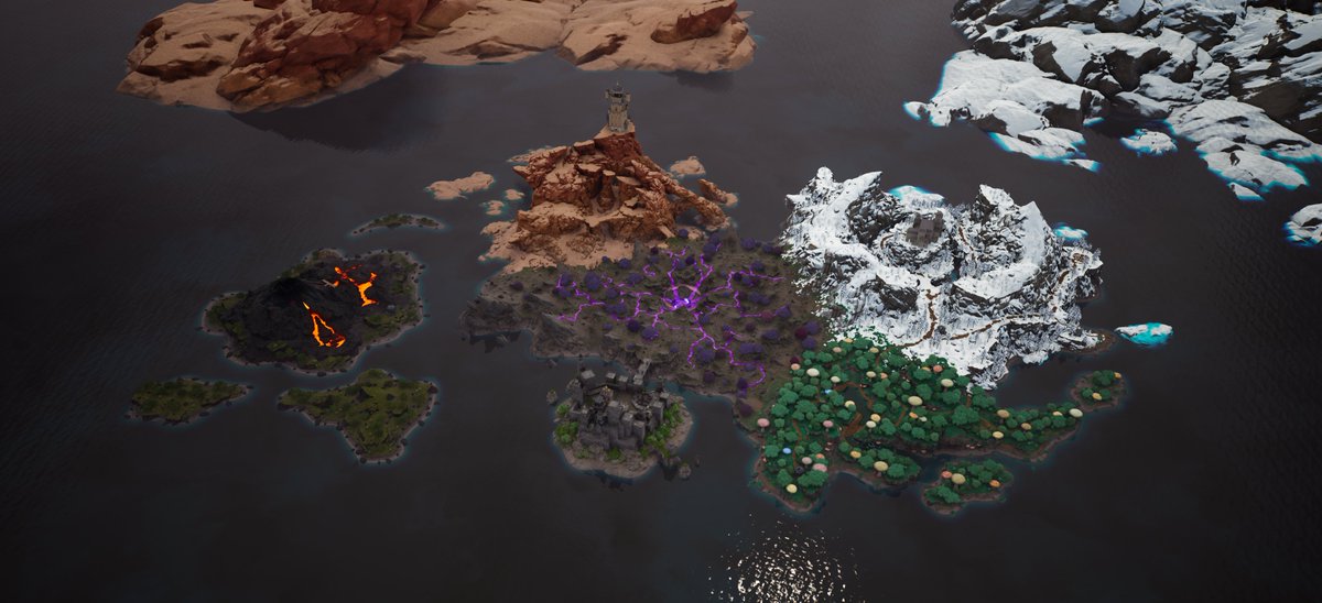 PixelatedDreamz's tweet image. One month of environmental work. 

I&apos;m extremely proud to present Project: Kingdom, an open-world, grimdark fantasy RPG.

Coming soon.

#UEFN #Fortnite