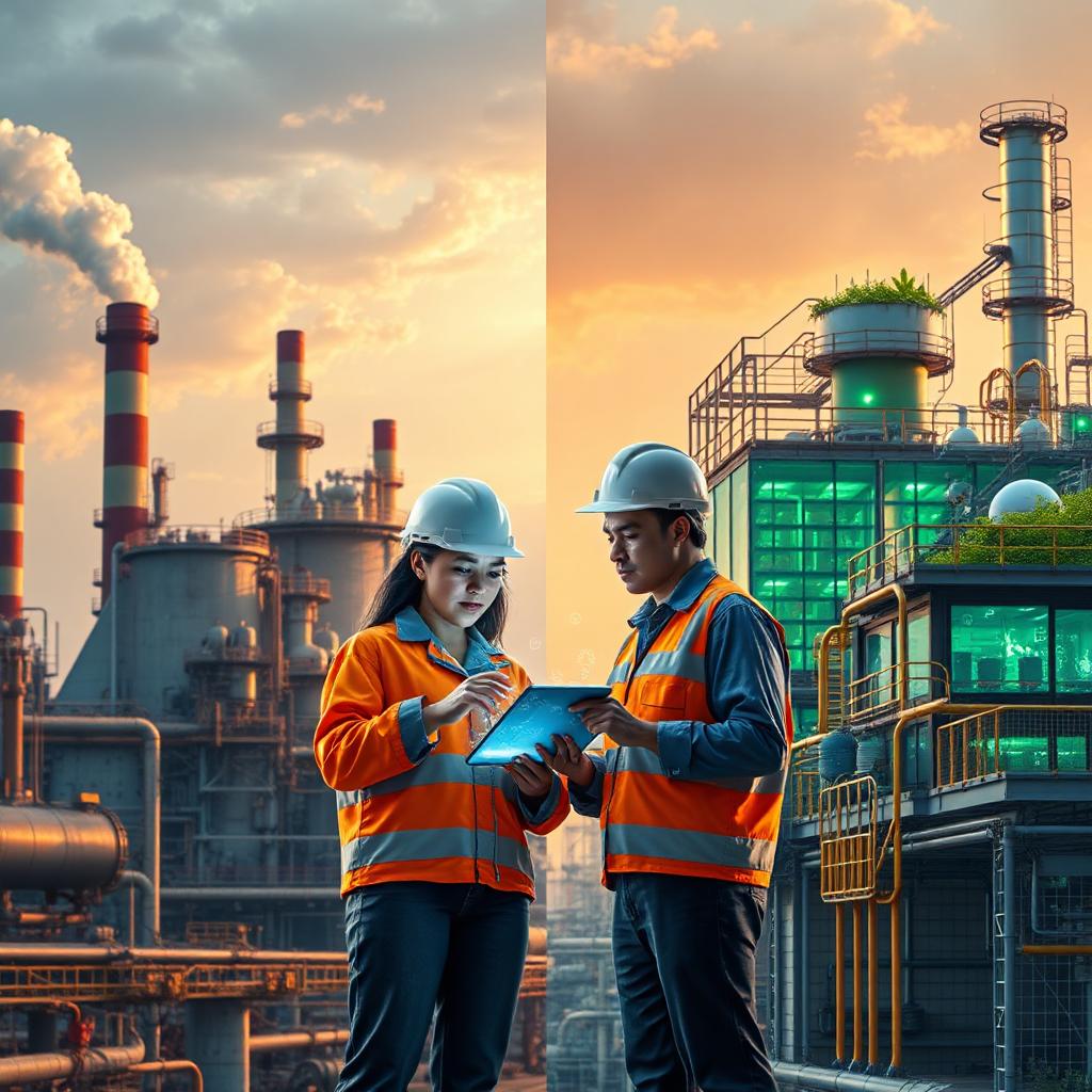 VIBSoftware's tweet image. Vier transformatiepunten chemische industrie softwarevoorveiligheidsbladen.nl/vier-transform… Beeld: AI-gegenereerd #chemischeindustrie #arthurdlittle #innovatiestrategie #disruptievetechnologie #co2voetafdruk #Cargill #fermentatietechnologie #biotechnologie #Umicore #edelmetaalkatalysatoren #coatings