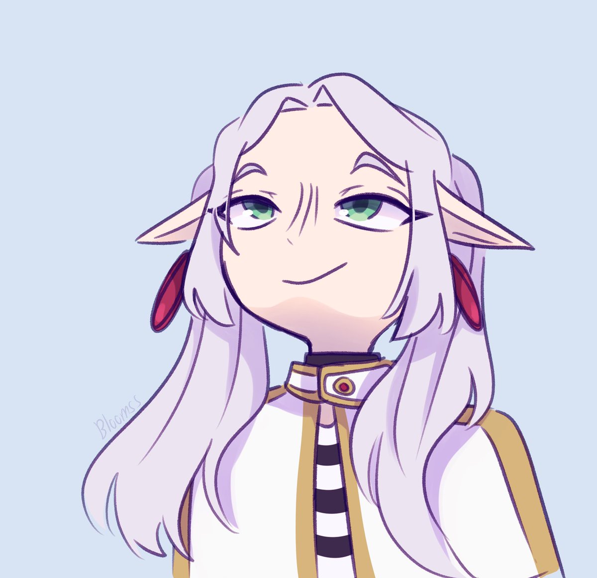 I did my best with this angle its a practice for sure
#frieren #fanart