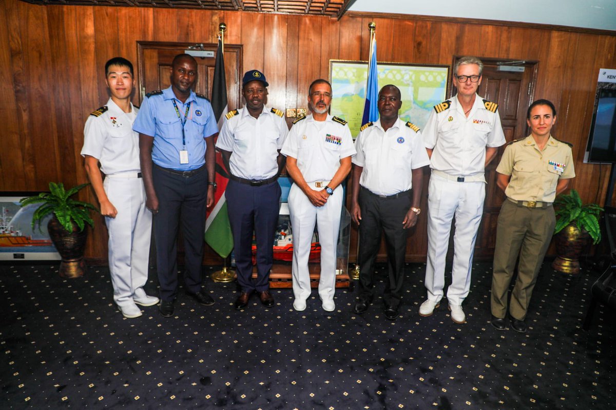 Kenya_Ports's tweet image. EU naval officers from Operation Atalanta met Kenya Ports Authority officials Monday as security gains in the Indian Ocean continue to draw more vessels to the region.

During the courtesy call at the Port of Mombasa, Managing Director Capt. William Ruto praised Operation…