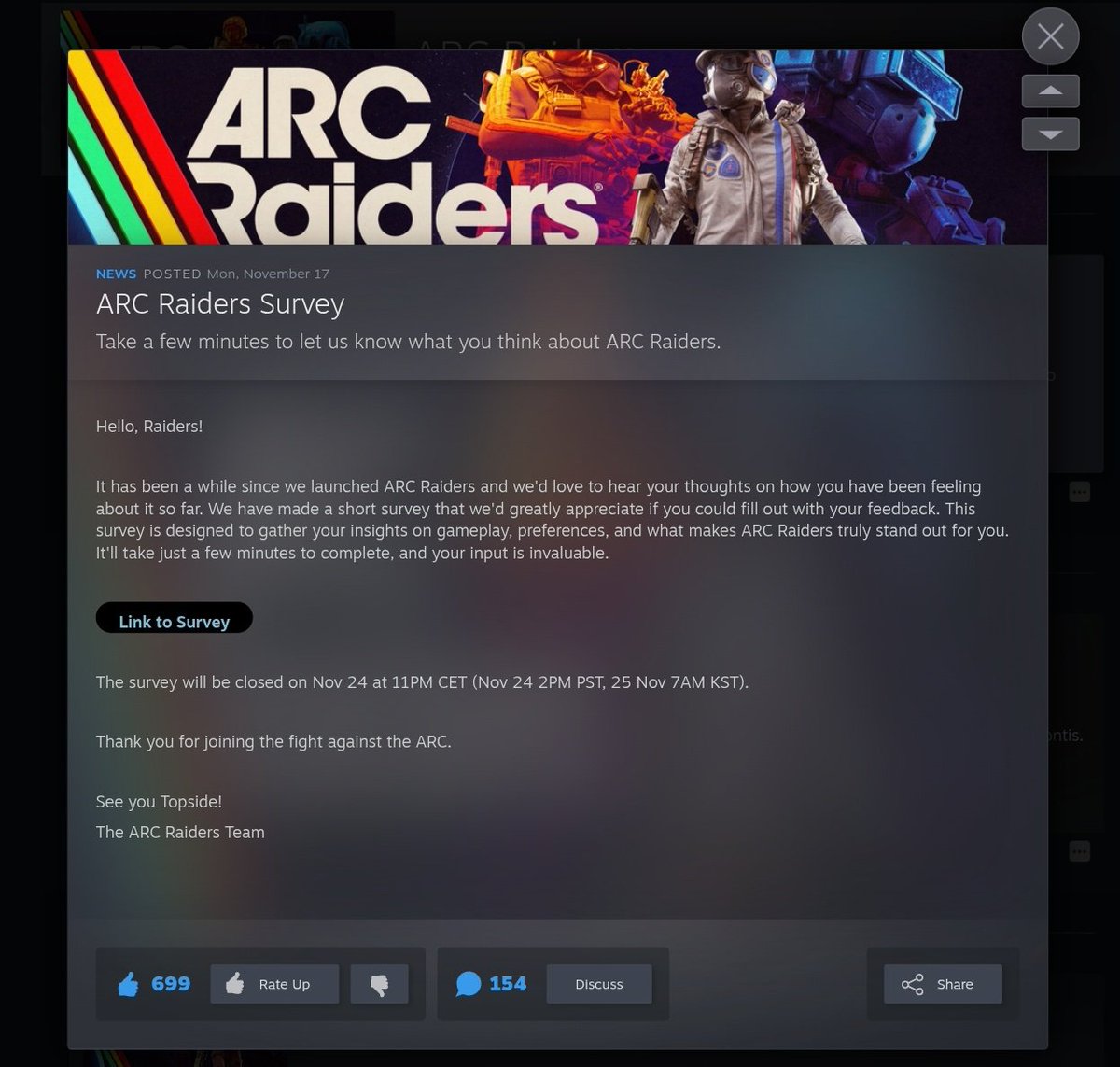 ARC Now tweet media