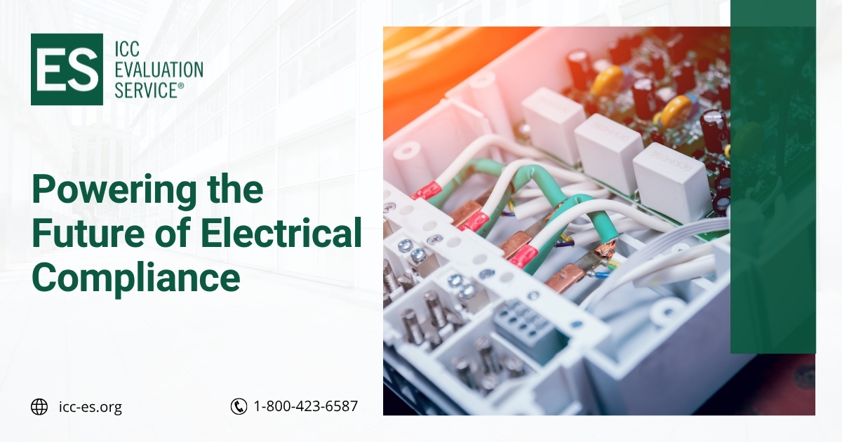 ICCEvalService's tweet image. Powering the Future: ICC Evaluation Service Launches Electrical Division⚡ICC-ES is proud to announce the introduction of its Electrical Division, marking a significant milestone in our commitment to advancing electrical and automation technologies. Follow ICC-ES for more info!