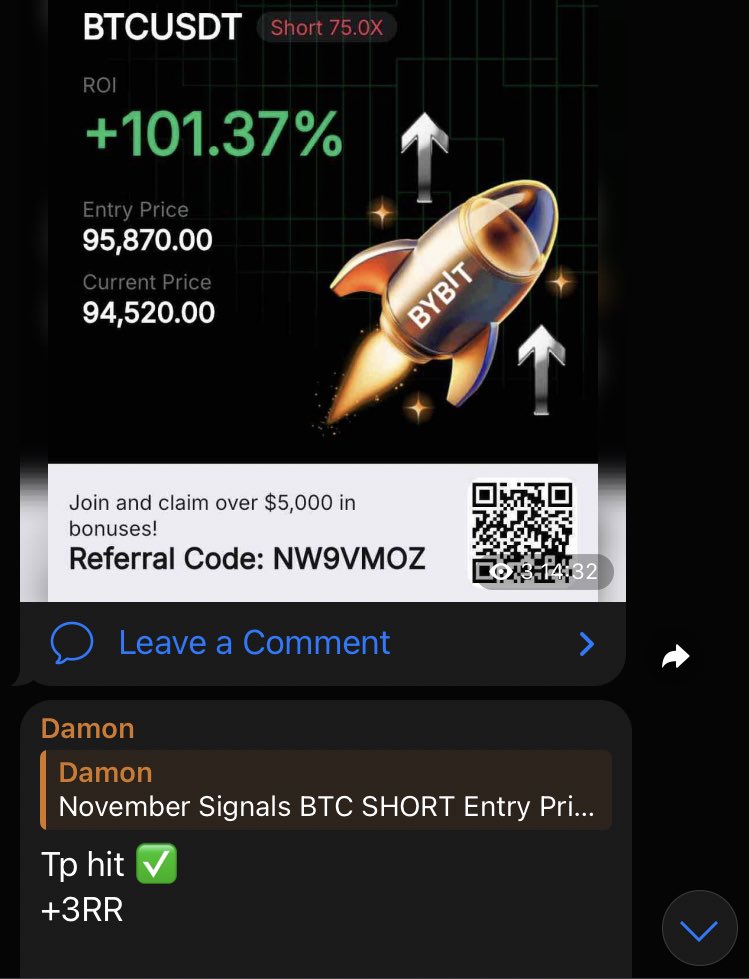 Damon_Trades's tweet image. Market reversing after TP enhasizes one of the benefits of lower R2Rs

Just as I said yesterday

+3RR $BTC