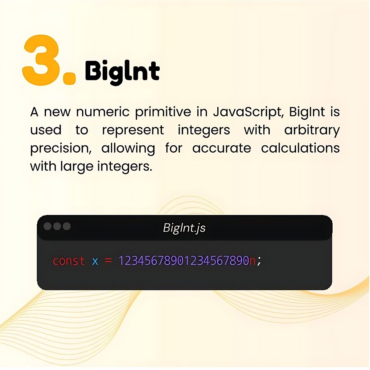 11xcoder's tweet image. Modern JS Concepts You NEED to Use! 💡

#javascript #modernjs #es2020 #webdevelopment
