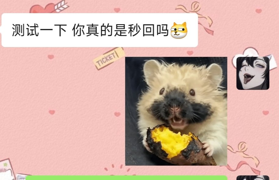 都说了是秒回