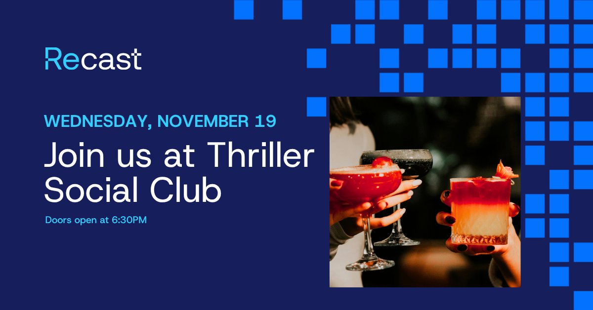 RecastSoftware's tweet image. Welcome to Microsoft Ignite Week! 🔥

Join Recast on Nov 19 at Thriller Social Club for cocktails, food, arcade games, and a Skee-Ball tournament hosted by 3-time national champ Joey the Cat. 🎳

RSVP = free game card + tournament entry

⏰ 6:30 PM | Space is limited — RSVP now.…