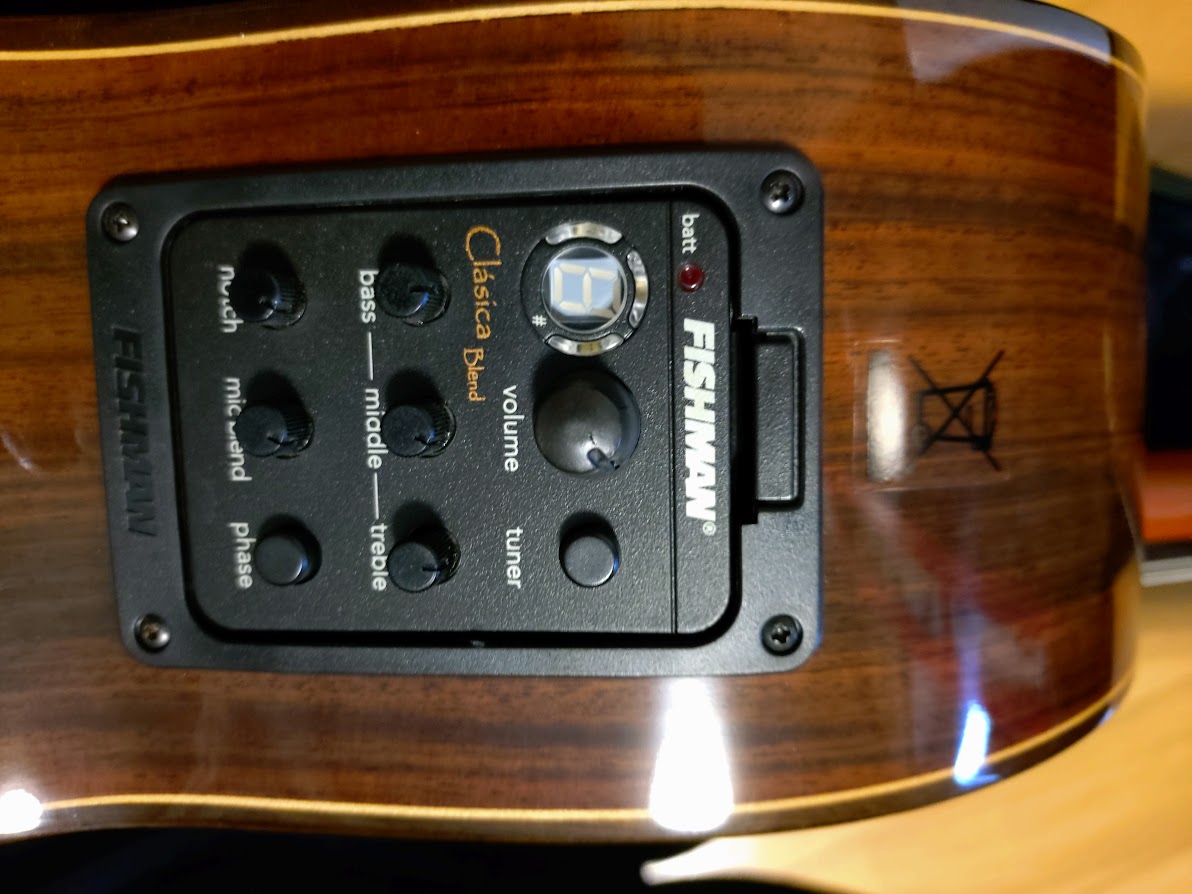 ECE_SMZ's tweet photo. スペイン製ANTONIO SANCHEZのEG-5中古。2か月ほどまえに購入していたり。初めてのクラシックギターでいわゆるエレガット。ここんところ弾き倒している https://t.co/qtadZv5e8j