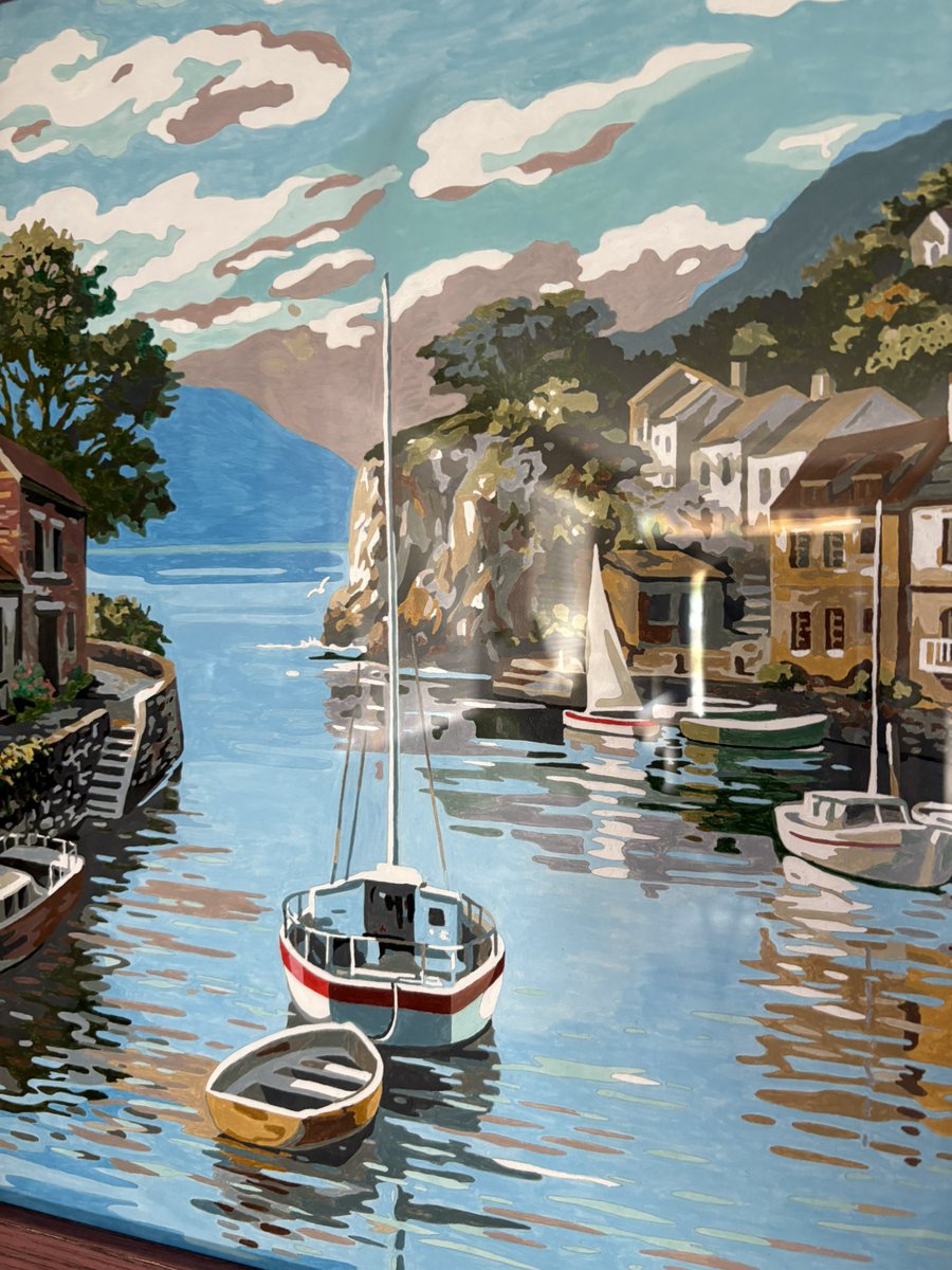 ThepaleUsher's tweet photo. Ahoy, Shipmates &amp; Friends !

Happy #MelvilleMonday ! 🐳

(paint-by-the-number) https://t.co/KlAOGkjJa8