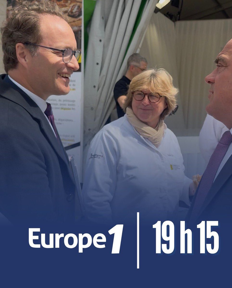 📺🎙️Retrouvez-moi ce soir dès 19 h 15 au micro de <a href="/Pierredevilno/">Pierre de Vilno</a> sur <a href="/Europe1/">Europe 1</a>