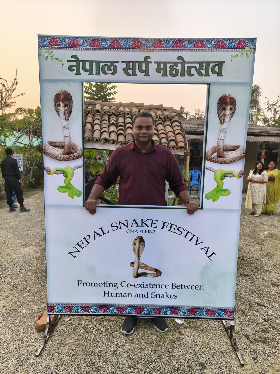 realamitjha's tweet photo. Nepal Snake Festival @ Cultural Village

#Janakpur #IncredibleMithila https://t.co/9NY3VQYe5B