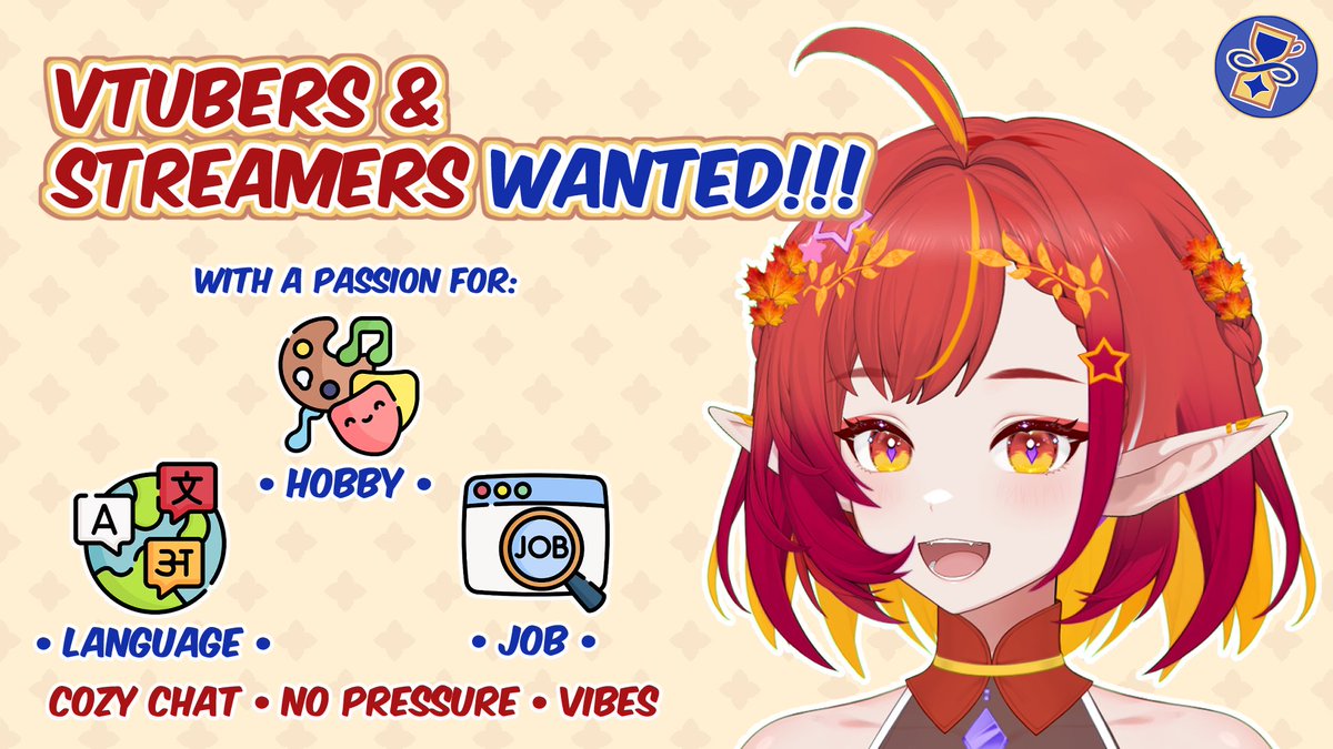 🍵VTUBERS &amp; STREAMERS, LET’S CHAT!🍵

Are you passionate about a hobby, language, or job?

I’ve started a cozy podcast where I sit down with creators to talk about what they love.
If you'd like to share, I’d love to hear from you!

Drop a comment/DM me and share what you love! 📩