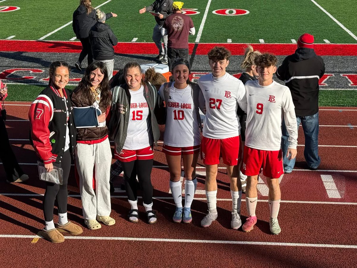 Beaver_Local's tweet image. Congrats to our soccer players who were recognized at the OVAC All Star game.
Brayden Hall, Talon Strickland, Bella Long, Aly Wright, &amp;amp;Lainie Bock were part of the OVAC game. 
Coach Connor was recognized as OVAC Coach of the Year &amp;amp;Peyton Dunn was recognized as Player of the Year