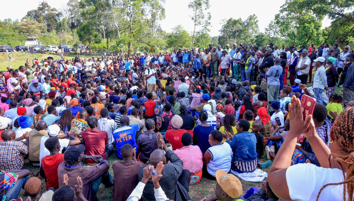The people of Gikuyari, Siakago in Nthawa Ward, Mbeere North, are resolutely committed to sending a clear message: power truly belongs to the people. 

Their large turnout is a genuine reflection of their yearning for new leadership that will commence on November 27th, 2025.